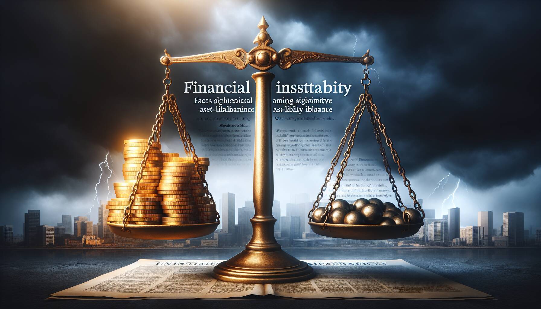 USR faces financial instability amid significant asset-liability imbalance