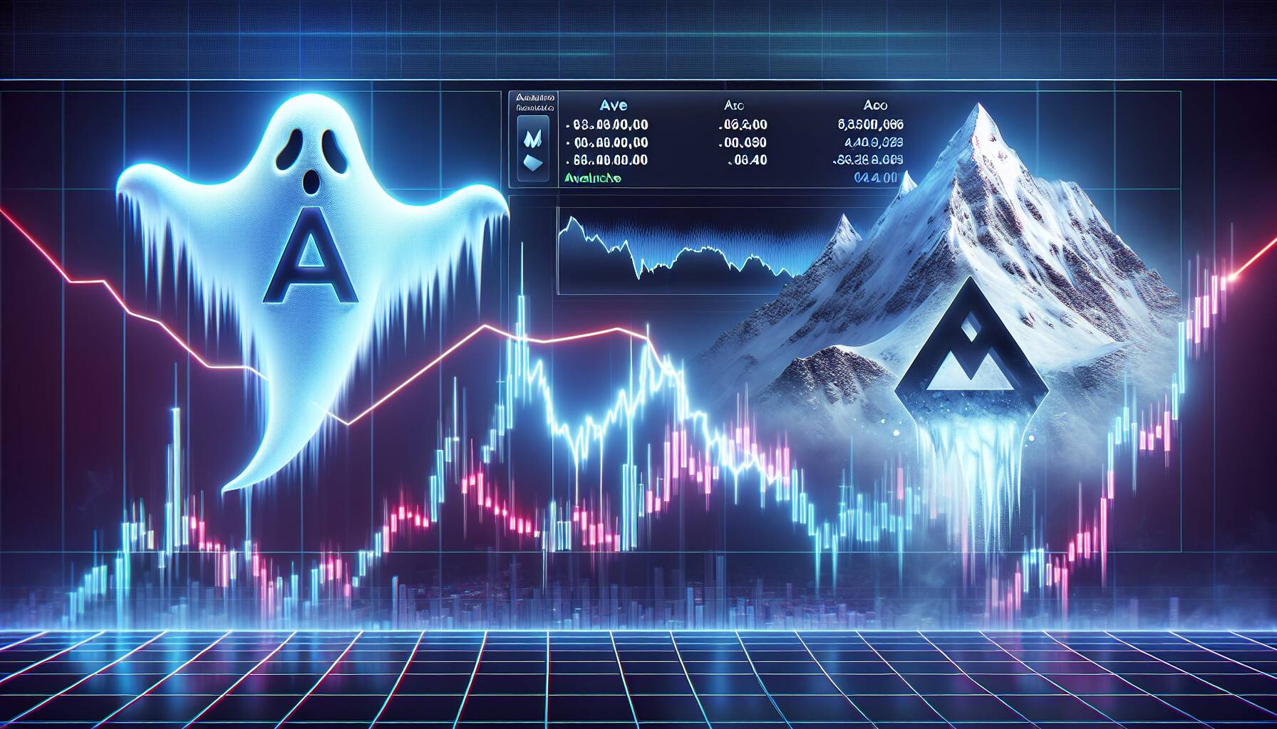 Aave and Avalanche face notable market declines