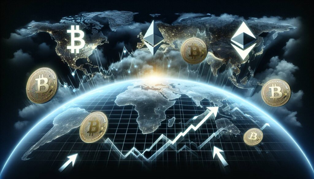 Bitcoin and ether's decline reflects global tensions
