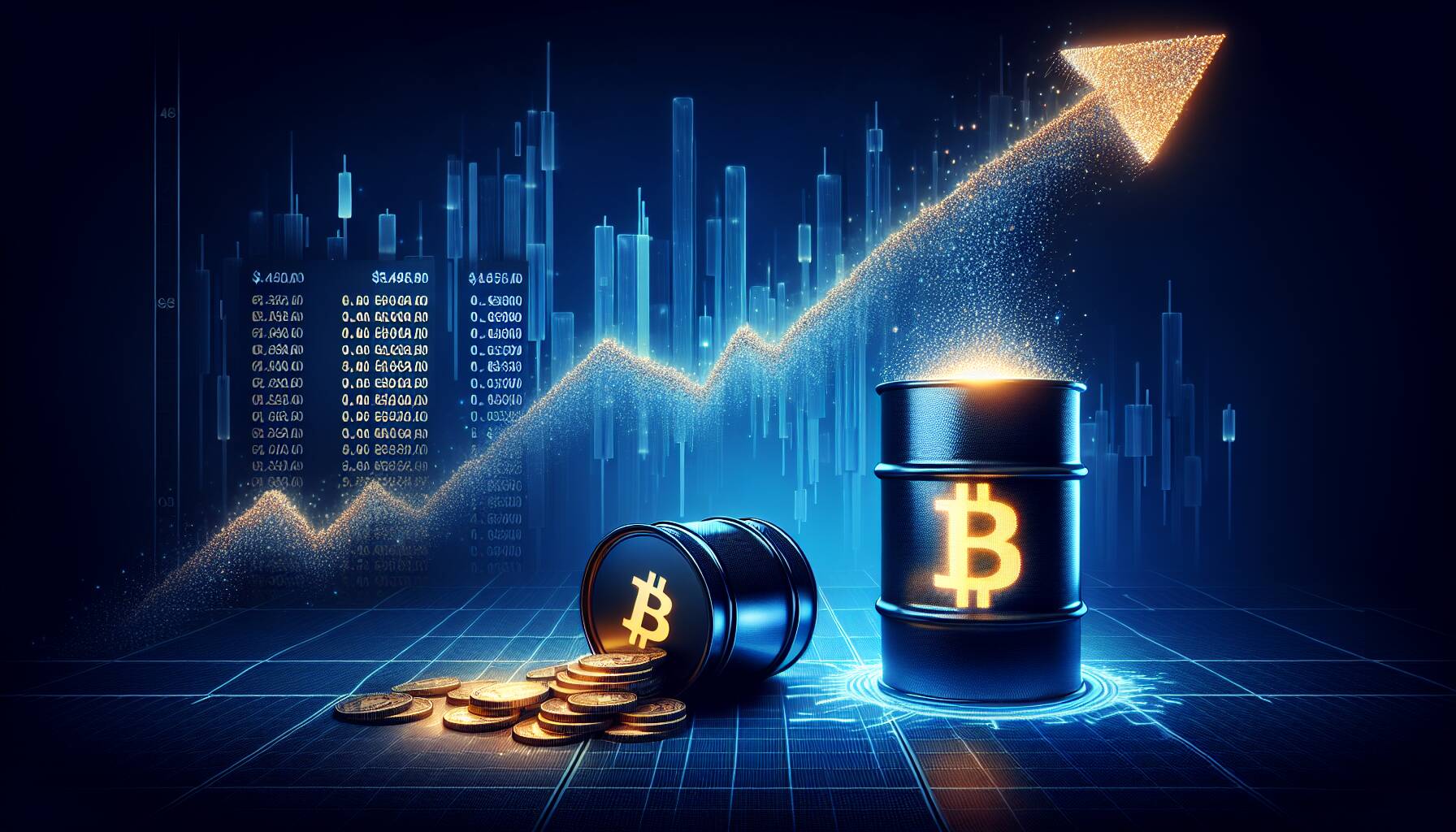 Bitcoin struggles as oil prices rise