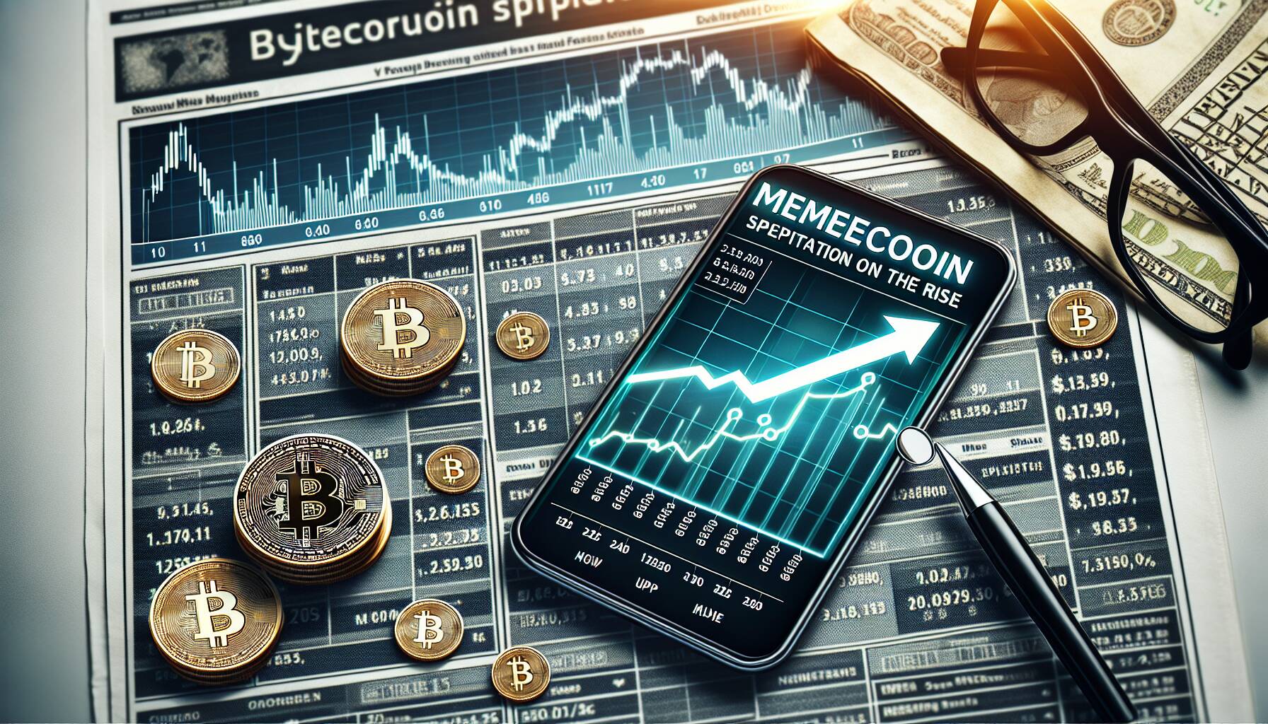 Bitcoin's rise signals market optimism amidst memecoin speculation