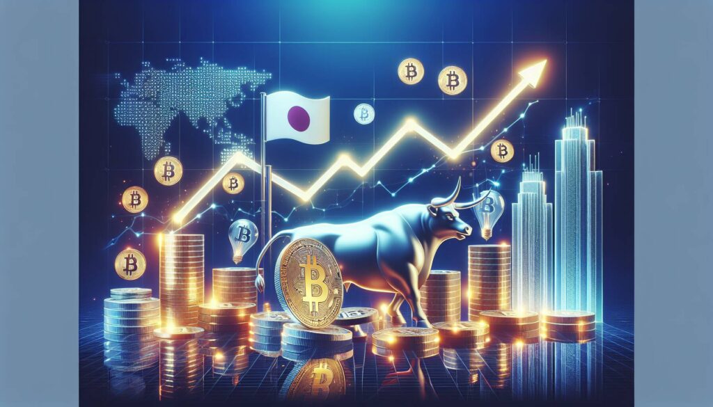 Breakout of cryptocurrency driven by institutional investments and Japan's adoption