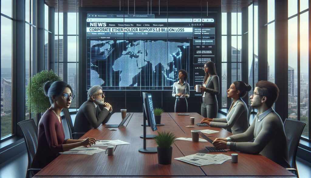 Corporate ether holder reports $3.8 billion loss