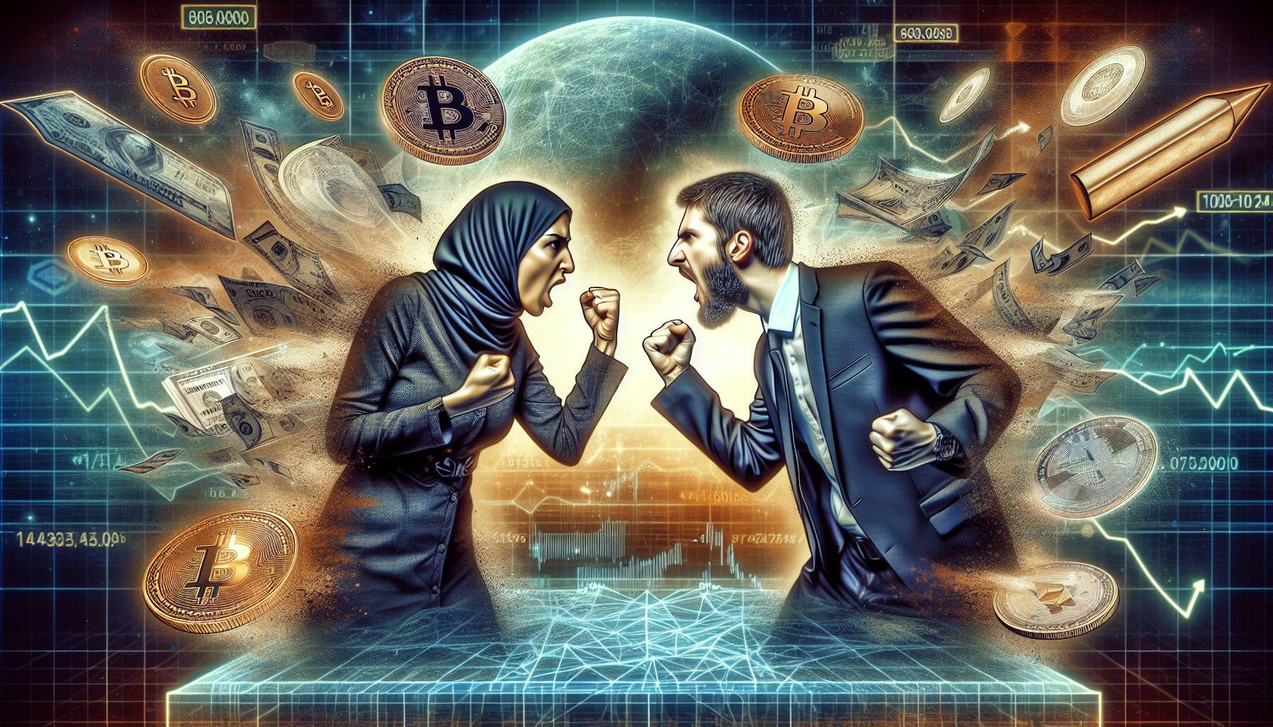 Crypto exchange founders face dramatic feud over billion-dollar wager