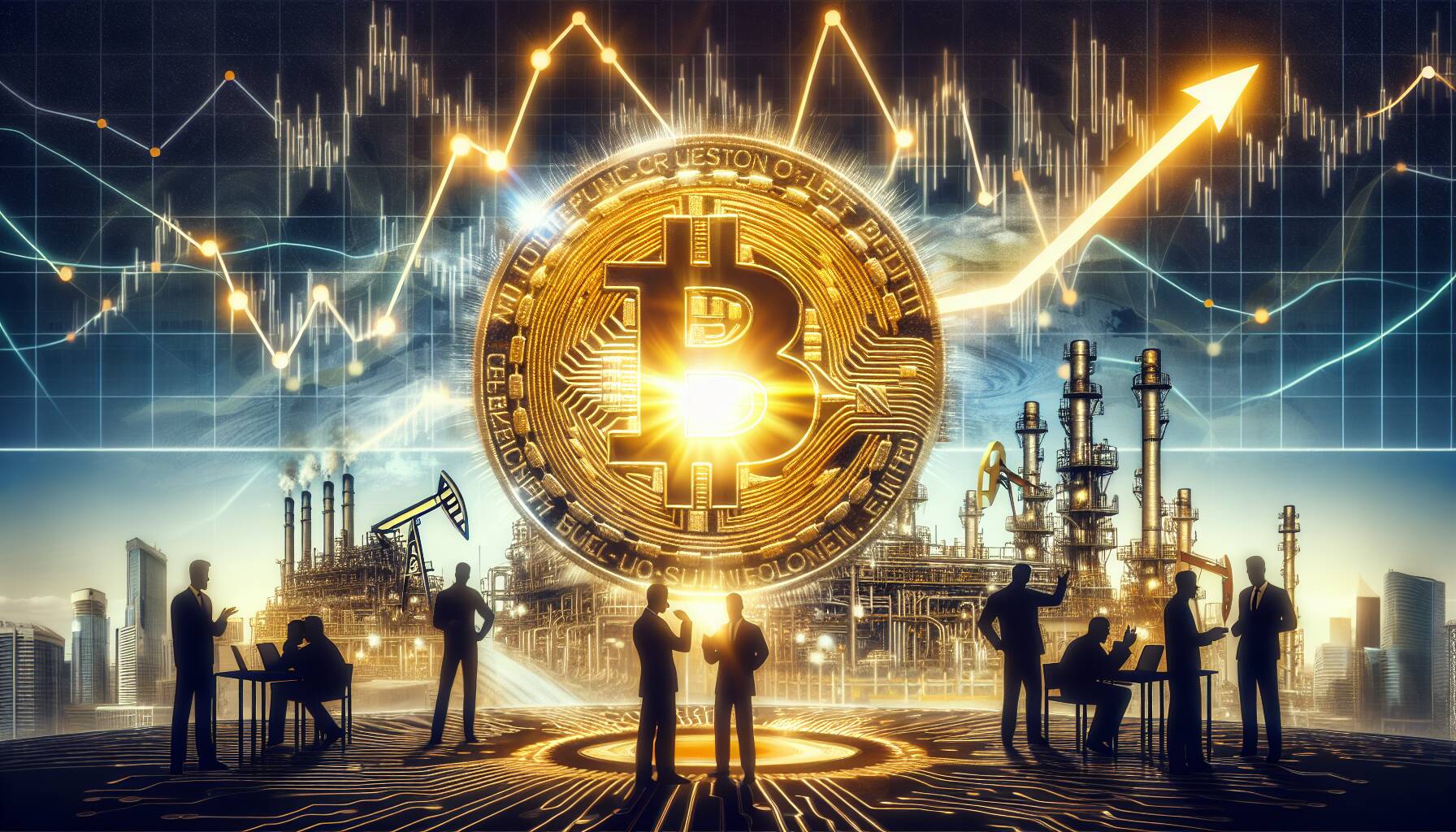 Cryptocurrency benefits from shifting oil prices and market optimism