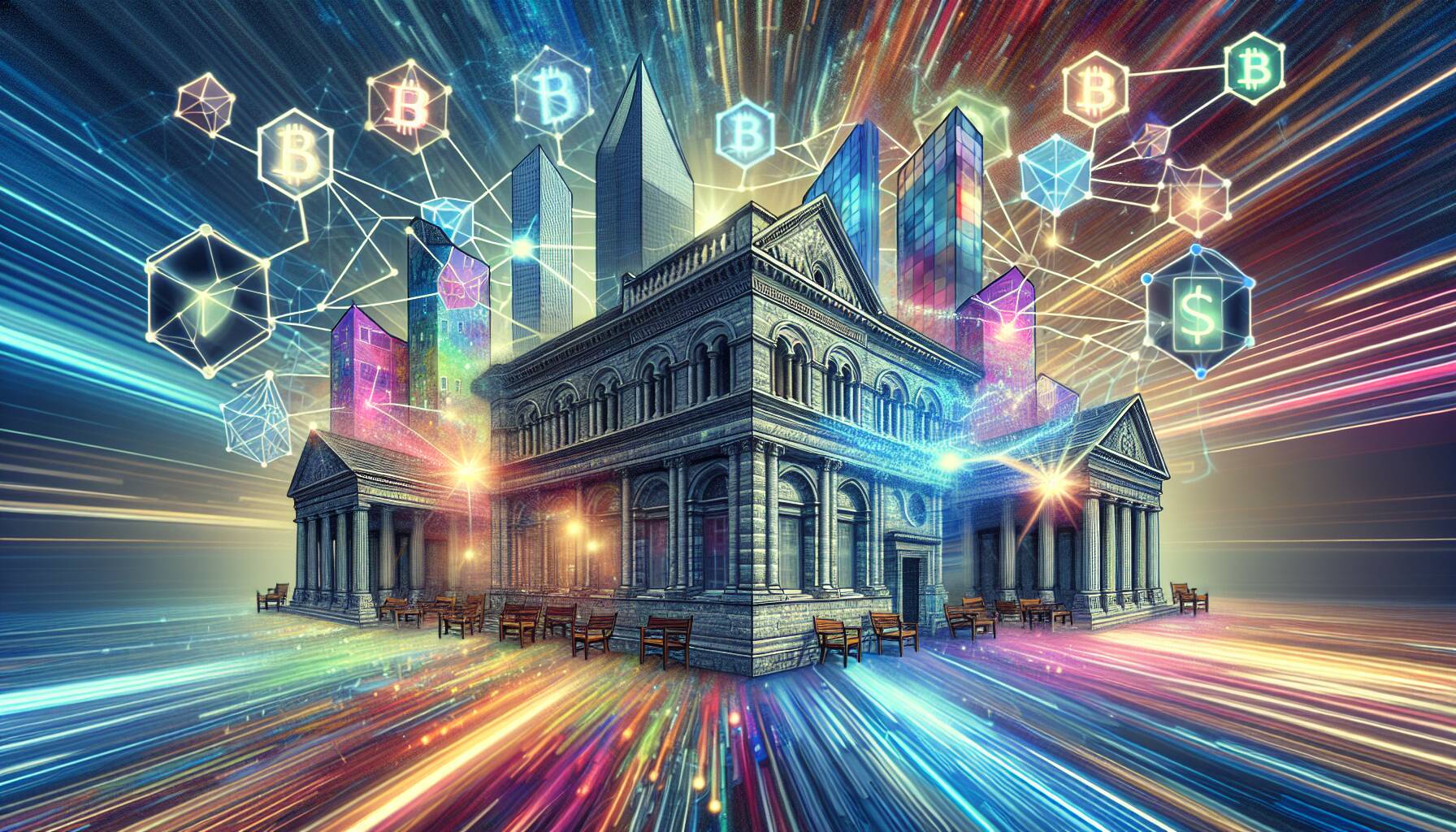 Emerging competitors reshape the financial landscape through blockchain