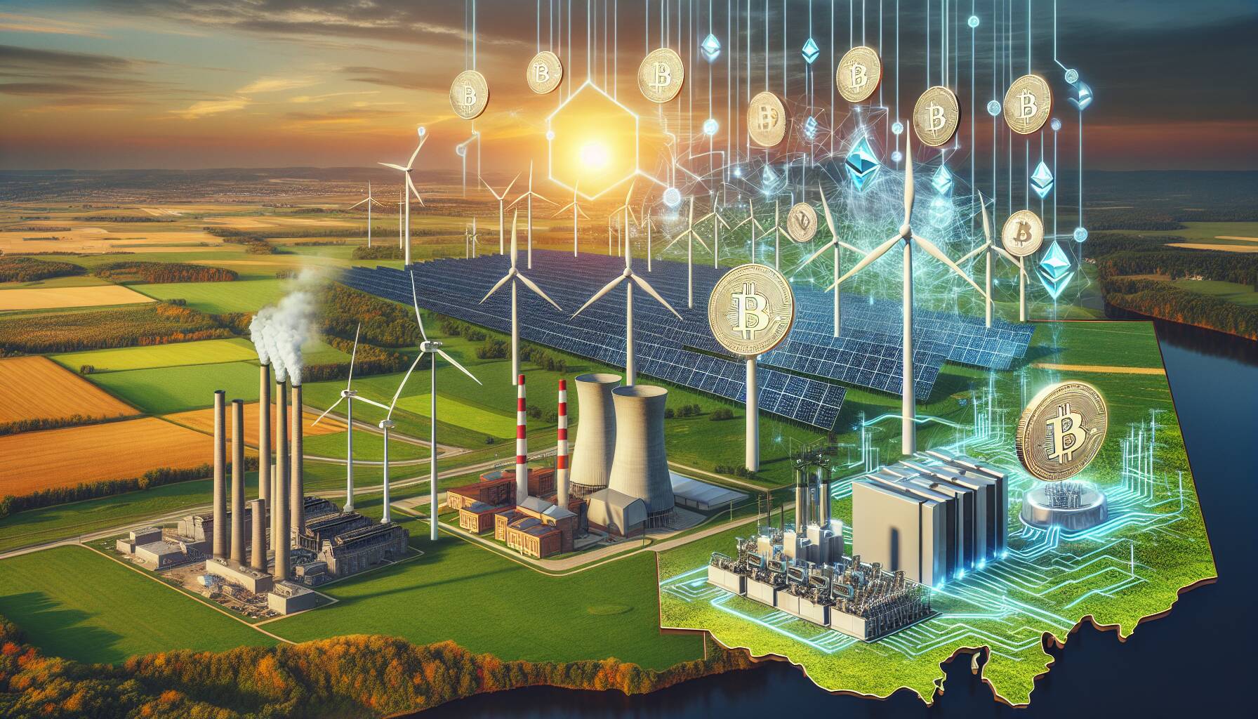 Energy infrastructure expansion in Ohio transforms cryptocurrency landscape