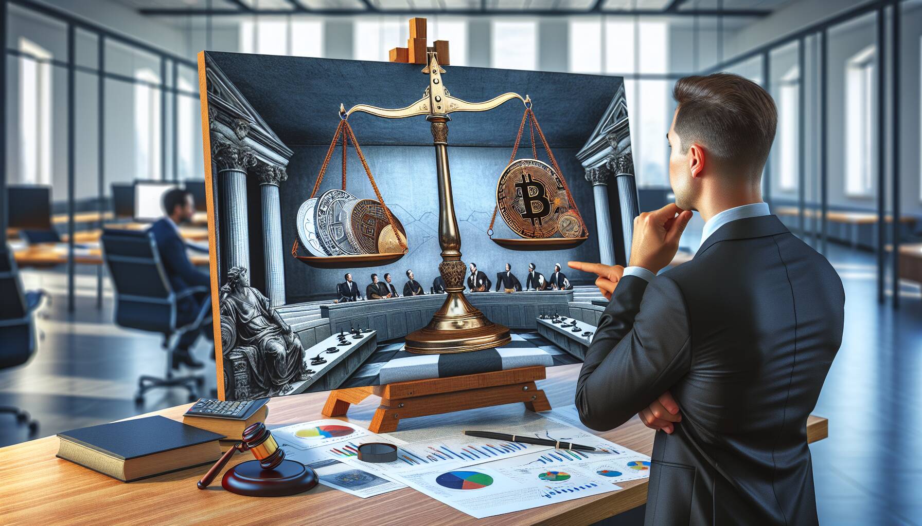 Eric Trump critiques cryptocurrency lawsuit with art analogy