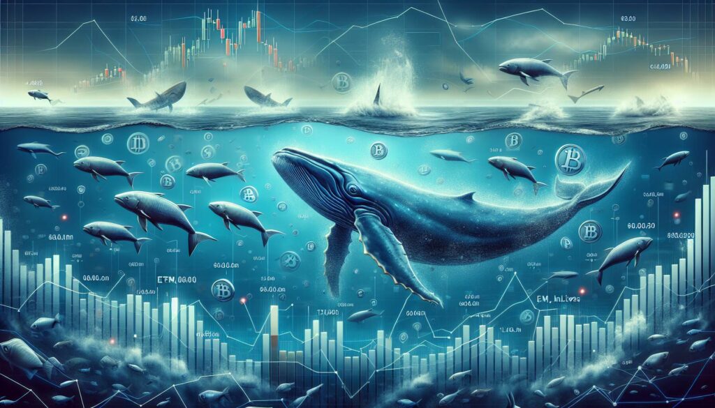 ETF inflows and whale behavior shaping crypto market dynamics