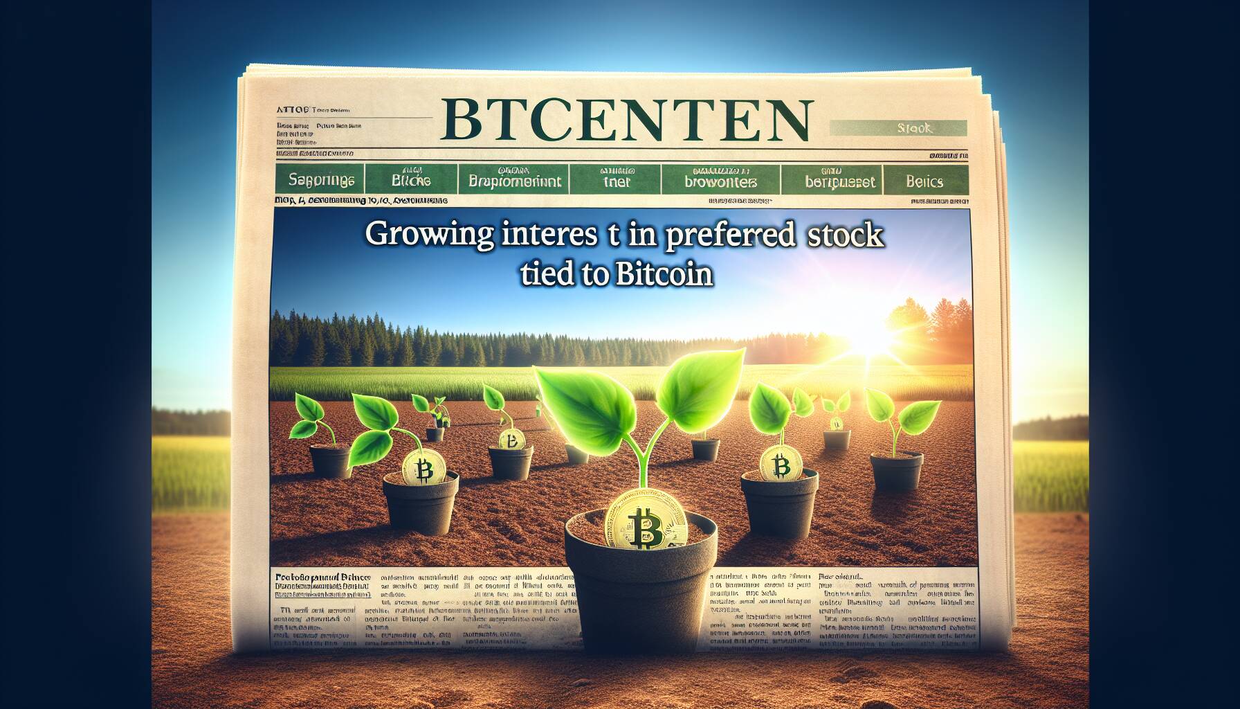 Growing interest in preferred stock tied to Bitcoin