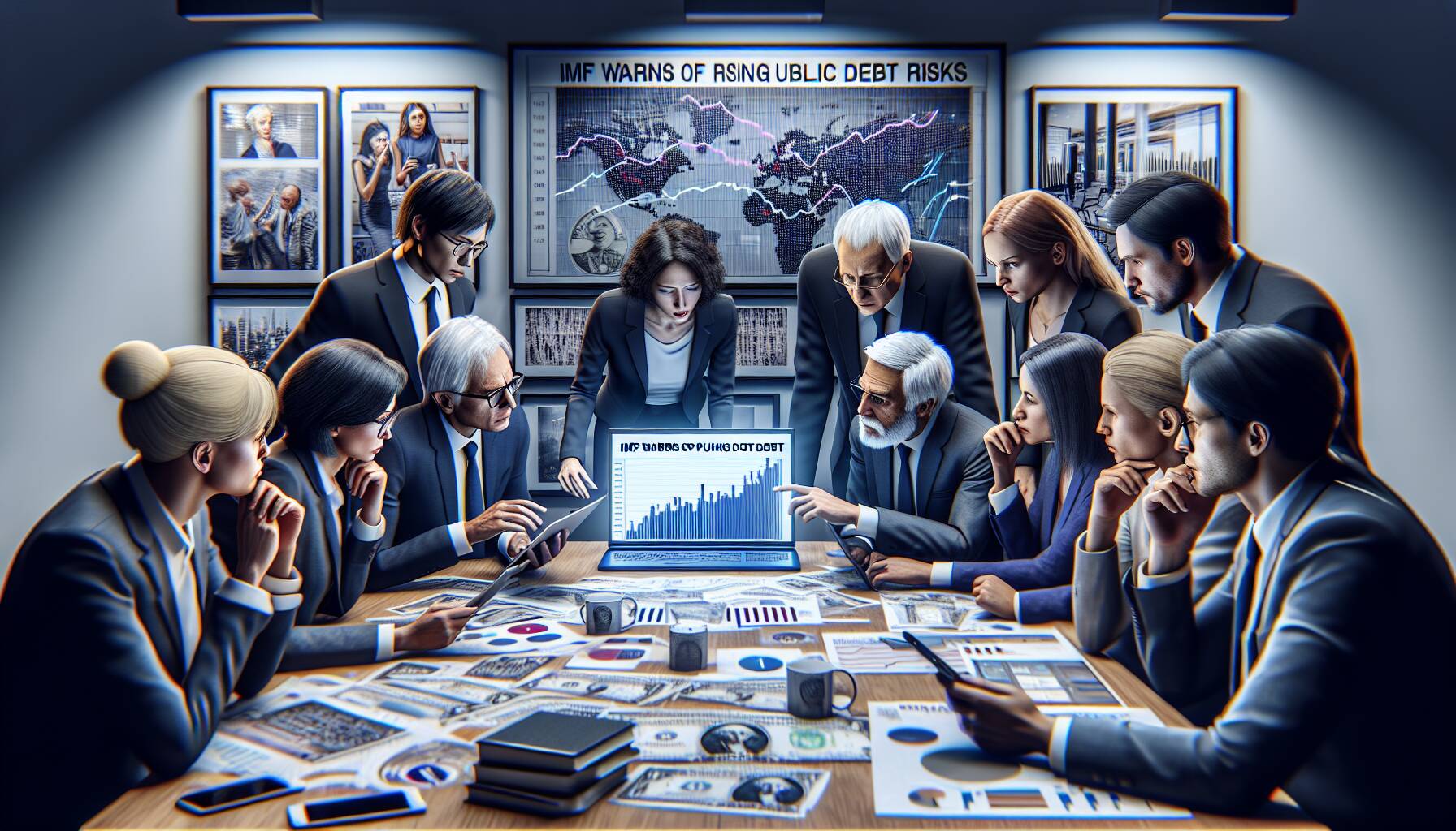 IMF warns of rising global public debt risks