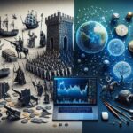 Impact of defense bets on cryptocurrency trading