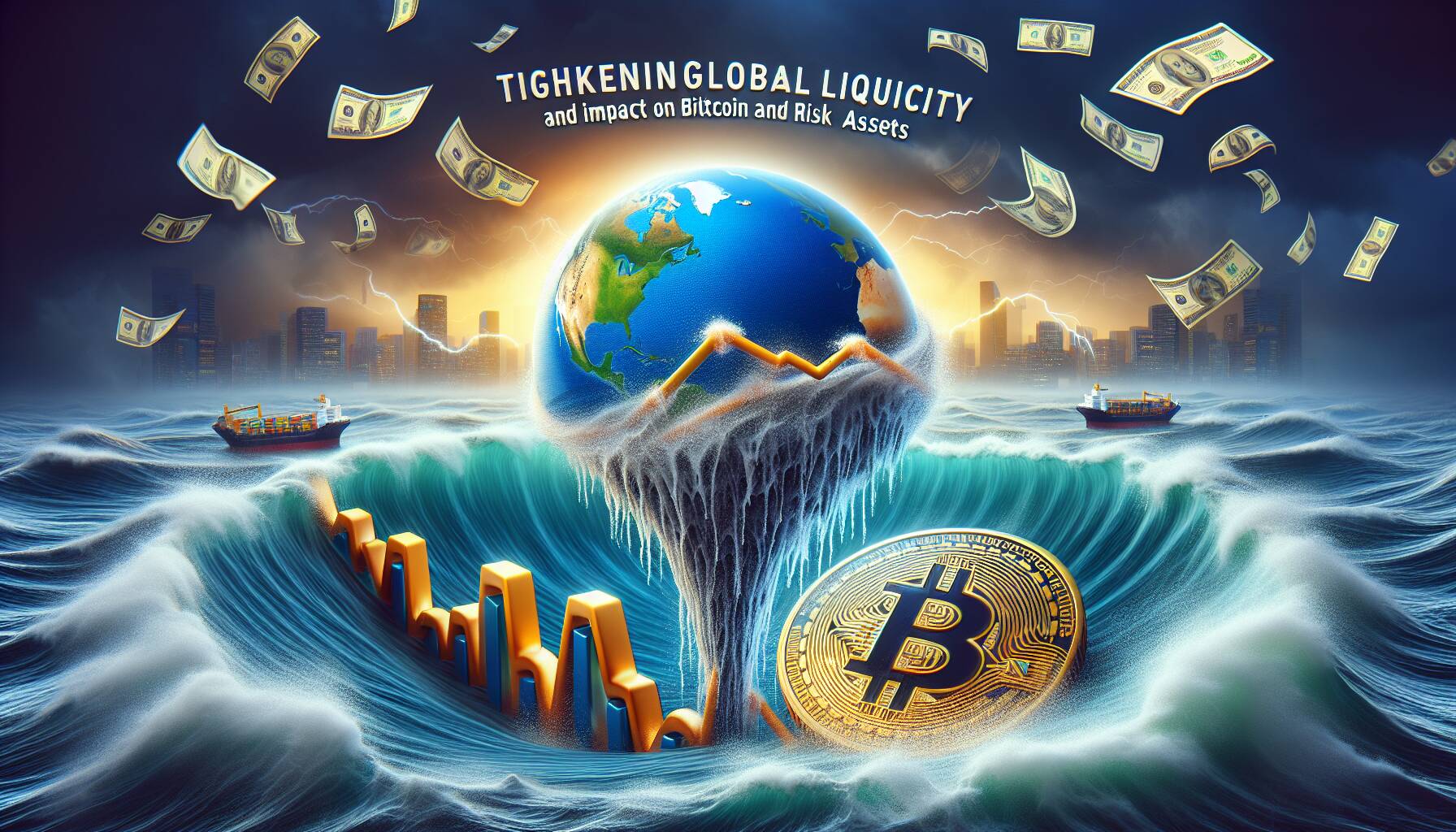 Impact of tightening global liquidity on bitcoin and risk assets