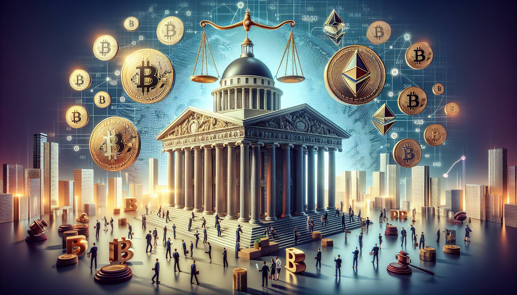 Increasing institutional interest in cryptocurrency driven by regulation