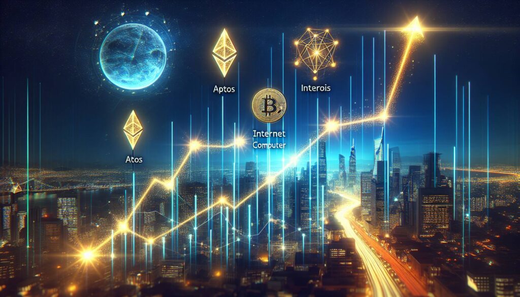 Internet Computer and Aptos rise in competitive cryptocurrency market