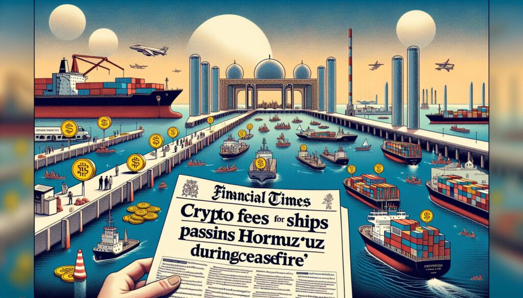 Iran Demands Crypto Fees for Ships Passing Hormuz During Ceasefire - Financial Times