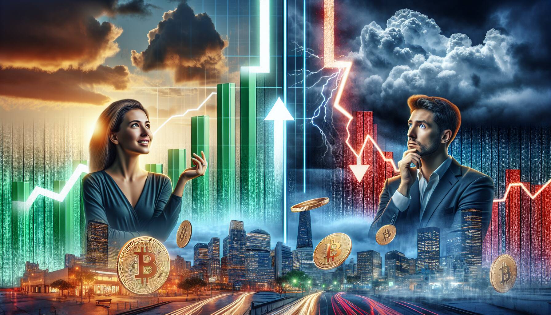 Leveraged bitcoin positions reflect confidence and uncertainty