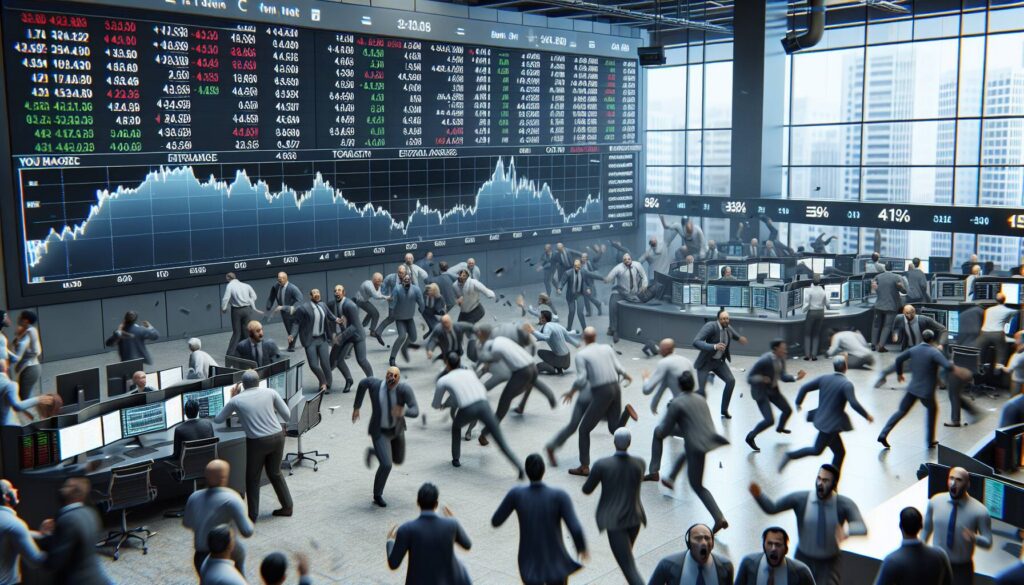 Market sell-off triggered by presidential address