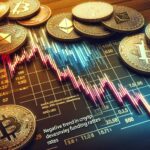 Negative trend in cryptocurrency derivatives funding rates
