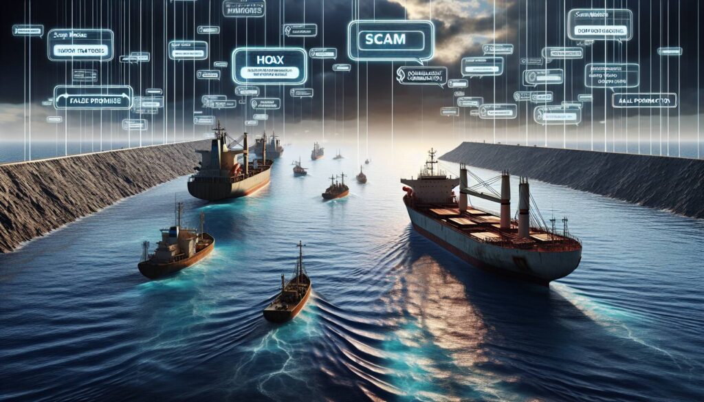 Scam messages lure ships with safe transit through Hormuz, warns security firm