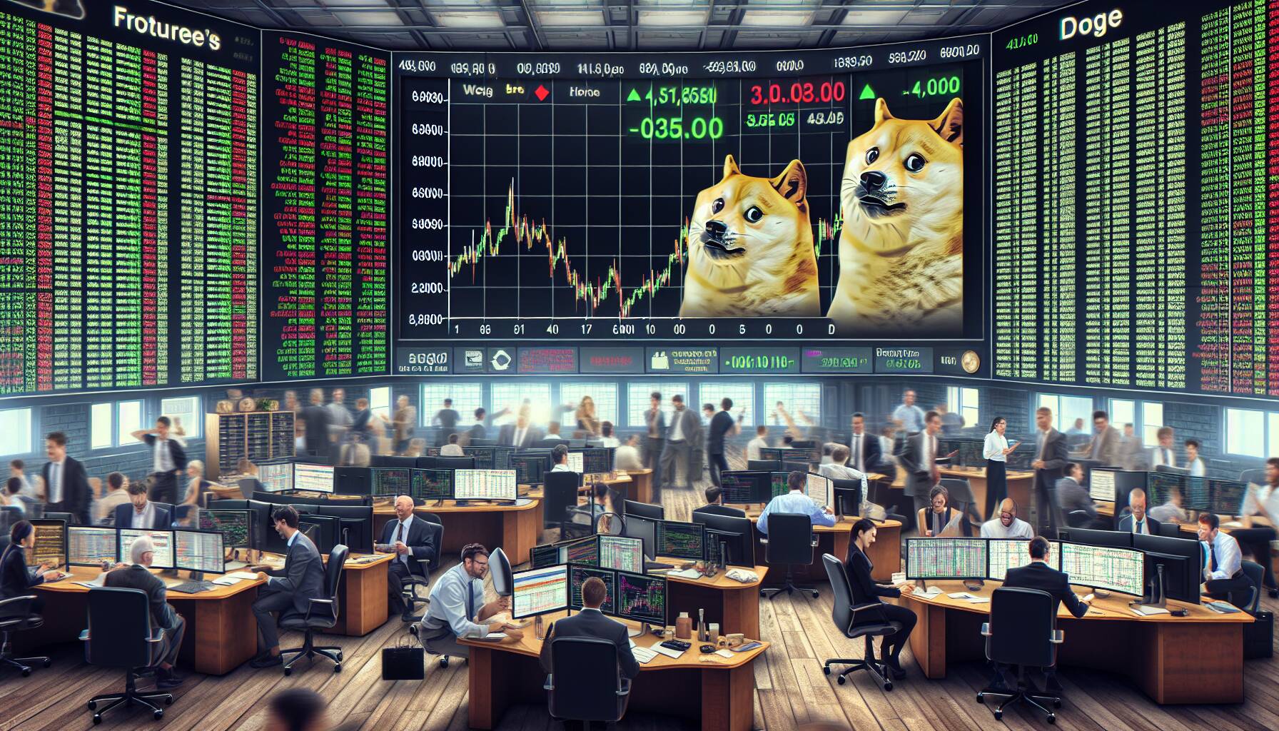 Surge in doge futures interest signals vibrant market dynamics