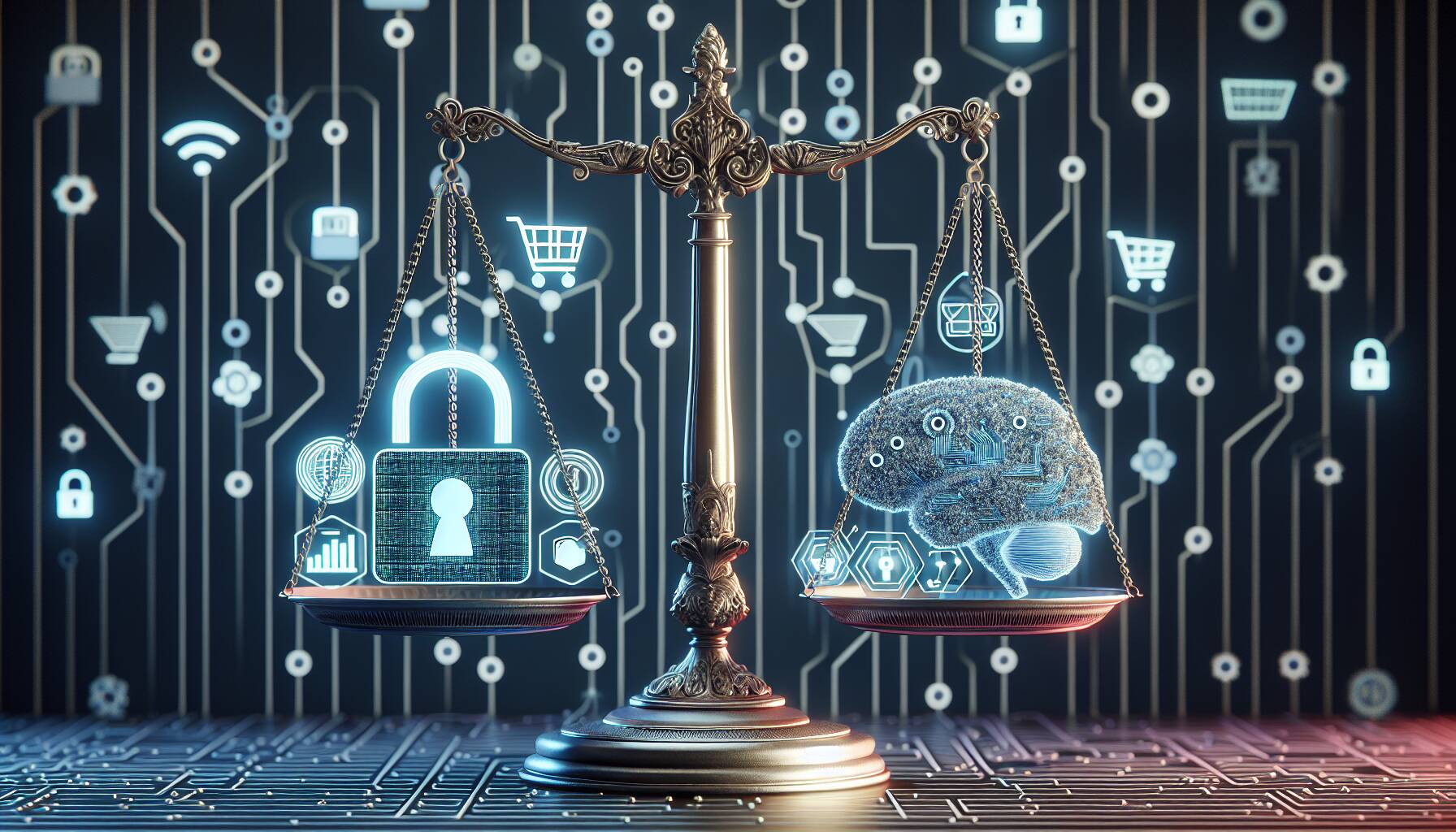 The balance of data privacy and AI in commerce