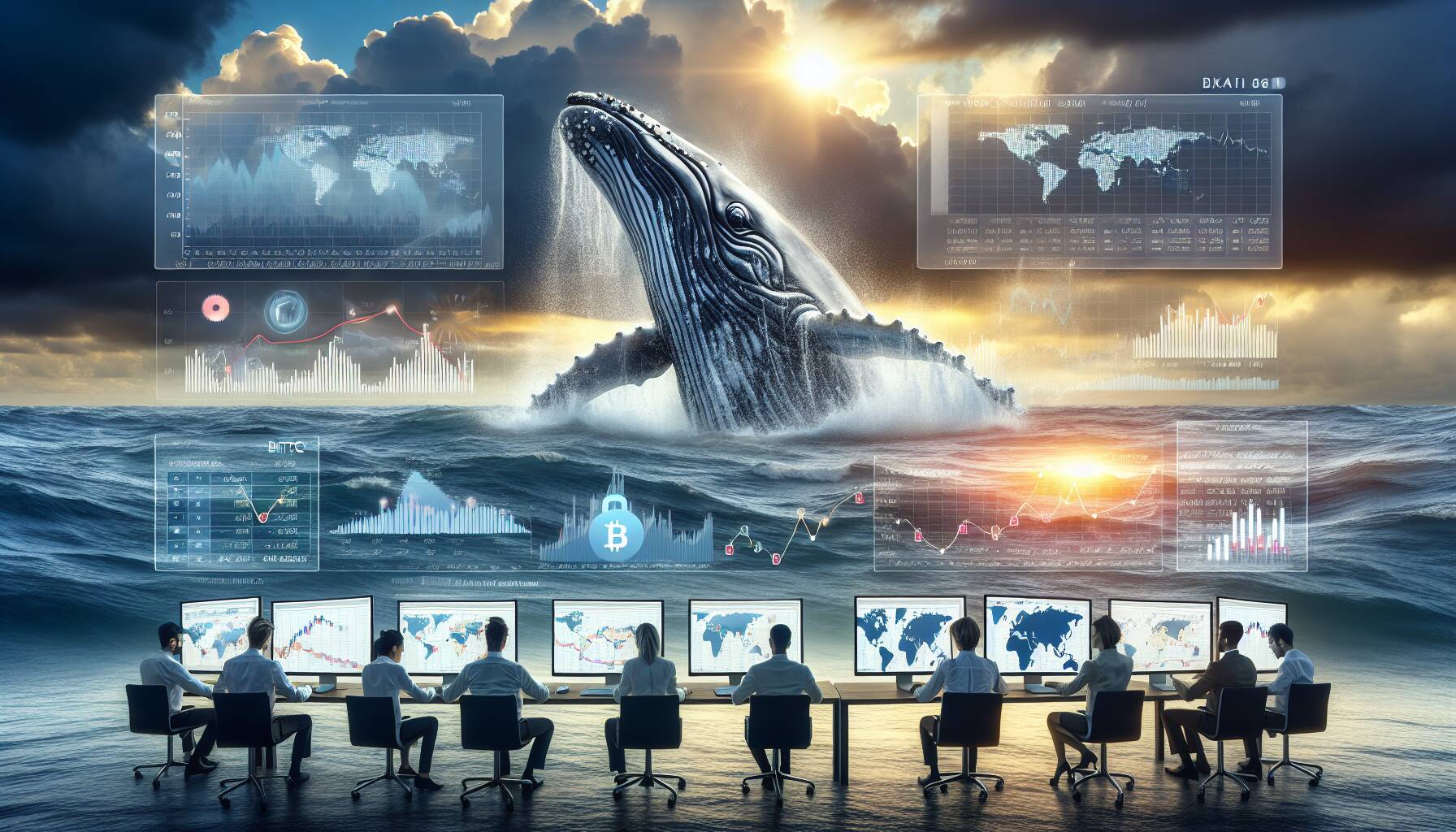 Whales and options traders anticipate Bitcoin surge amid geopolitical tension