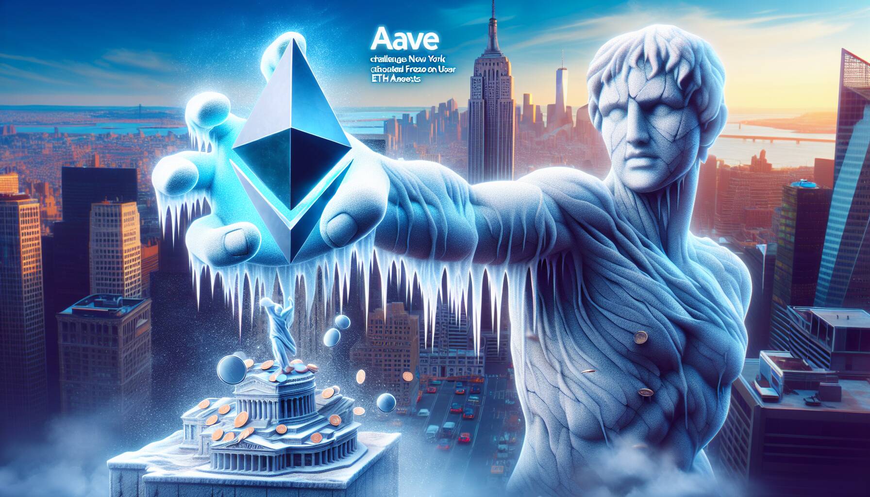 Aave challenges New York's freeze on user ETH assets