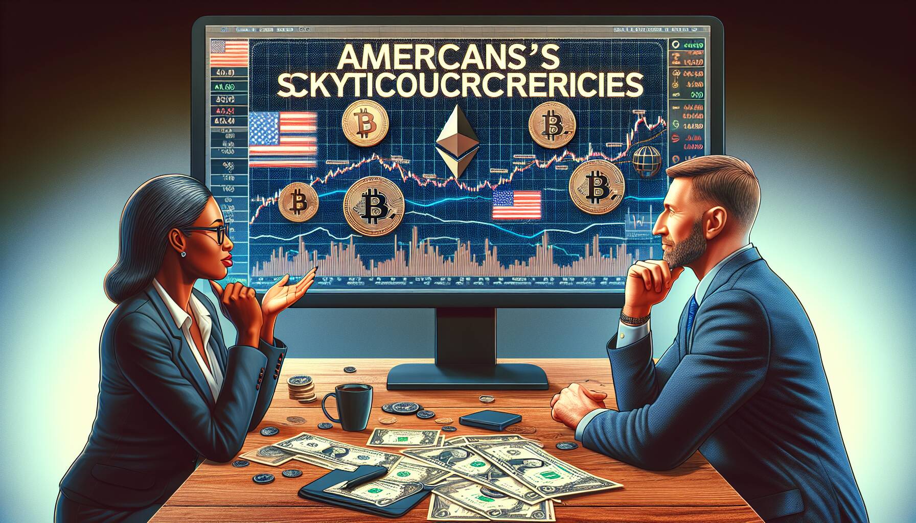 Americans' skepticism of cryptocurrencies