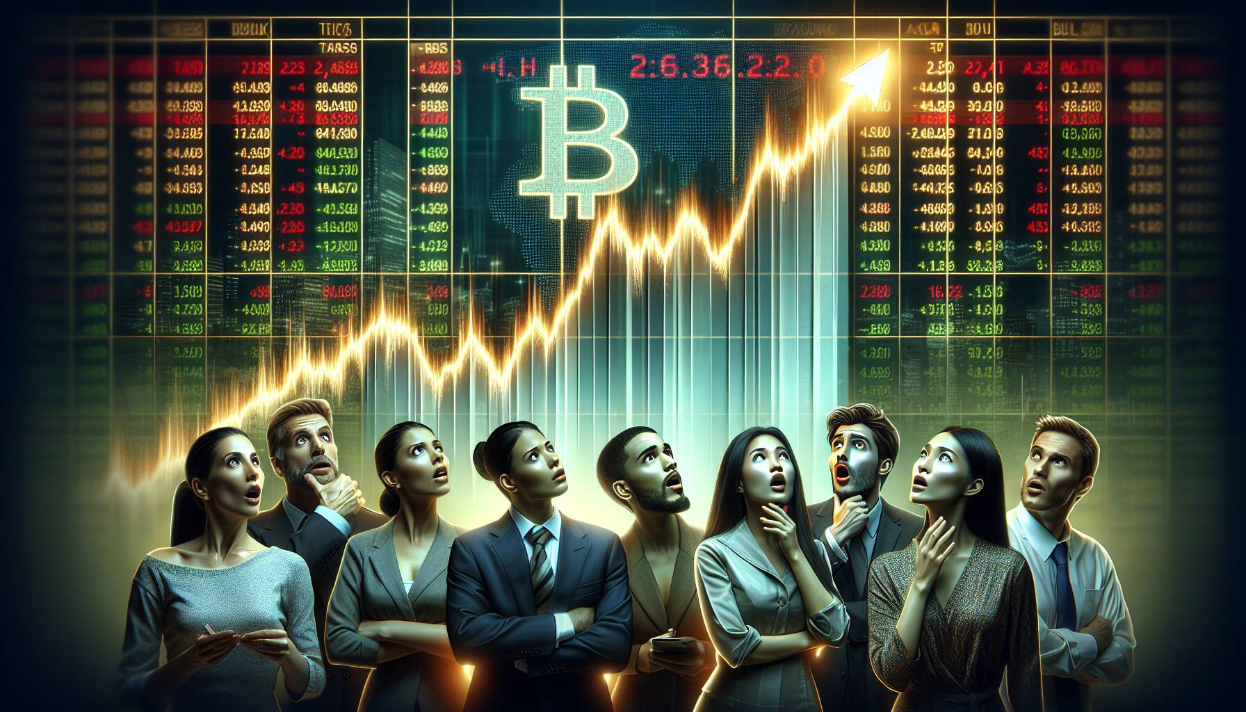 Bitcoin's unexpected price drop sparks market speculation