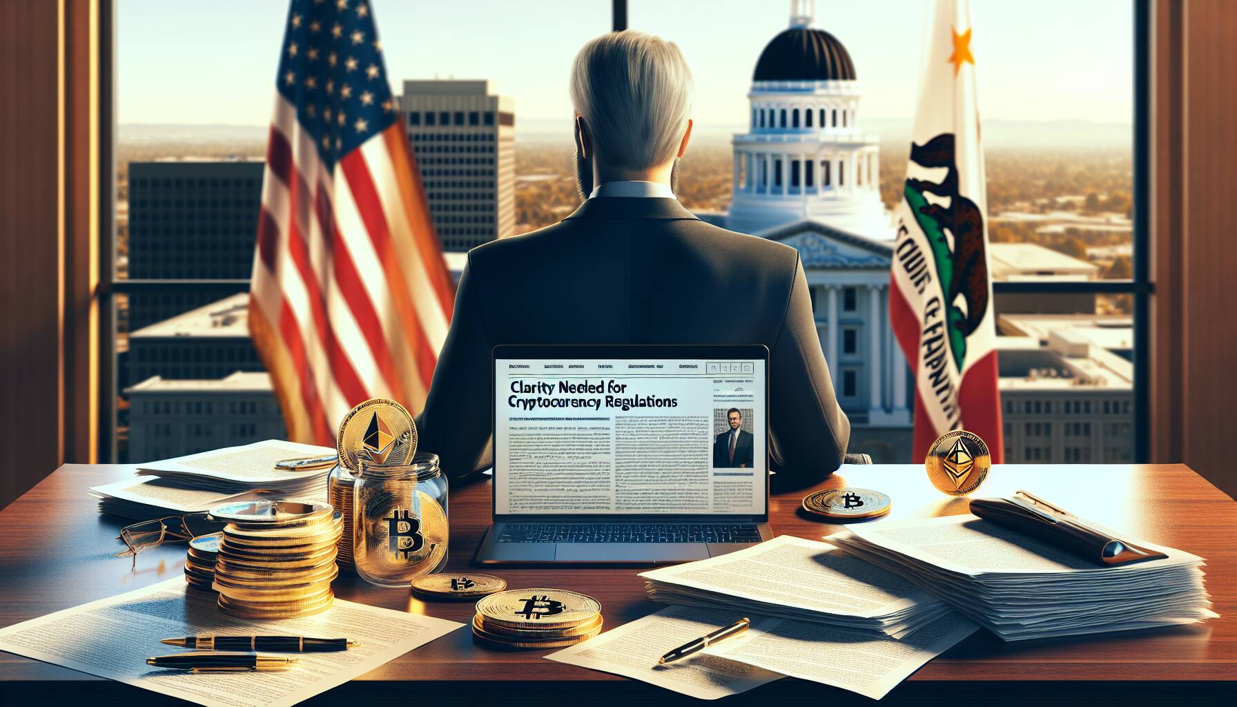 Clarity needed for cryptocurrency regulations in Sacramento