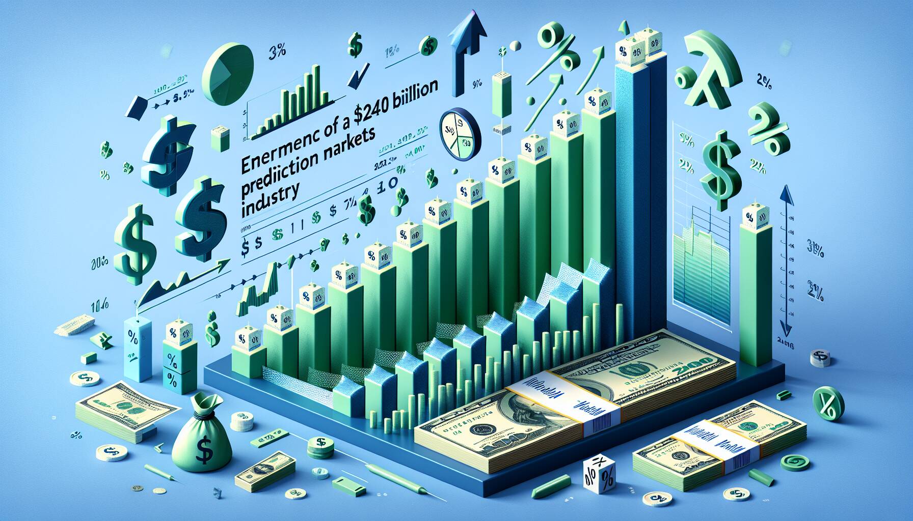 Emergence of a $240 billion prediction markets industry