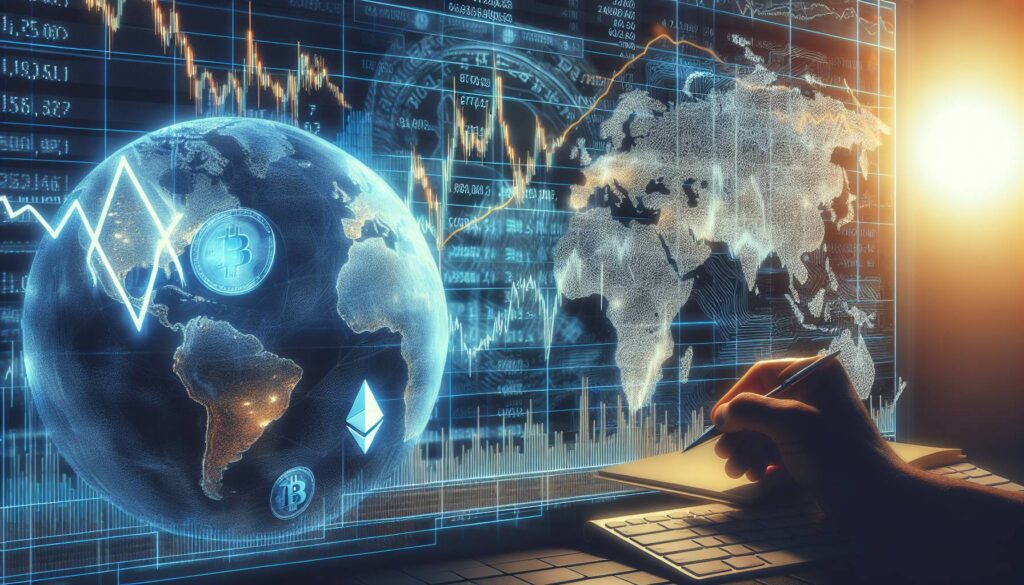 Market pressures on Bitcoin and Ether amid geopolitical unrest