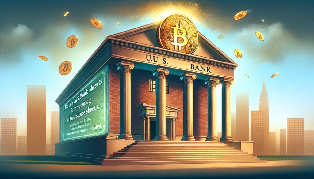 Morgan Stanley's Oldenburg: Bitcoin on U.S. bank balance sheets is coming, just not yet - CoinDesk