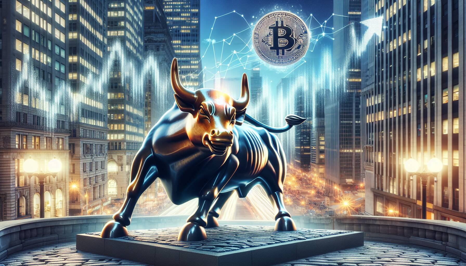Wall Street surge and its effect on bitcoin