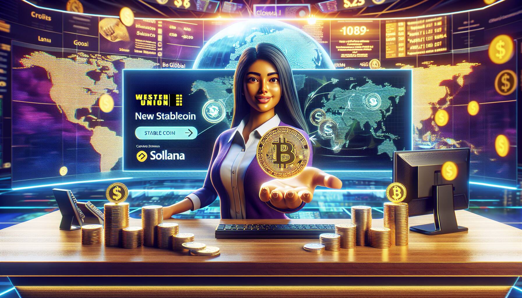 Western Union introduces new stablecoin USDPT on Solana